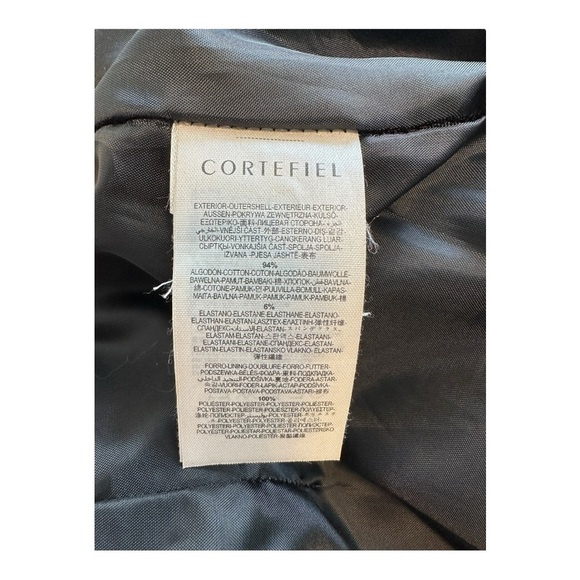 Cortefiel Basics Flat Front A-Line Skirt Midi High Rise Zipper Pockets - EUR 42 - Picture 8 of 11